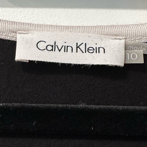 Calvin Klein Cotton Jersey Dresses Women’s Size 10 - Picture 3 of 4